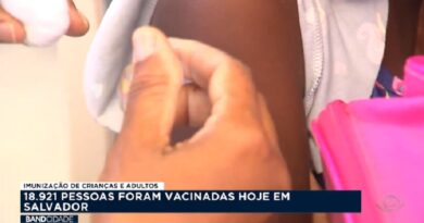 18 mil pessoas foram vacinadas na terça-feira em Salvador